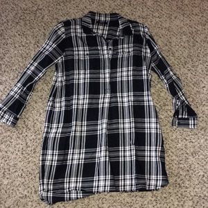 Madewell Plaid Shirtdress